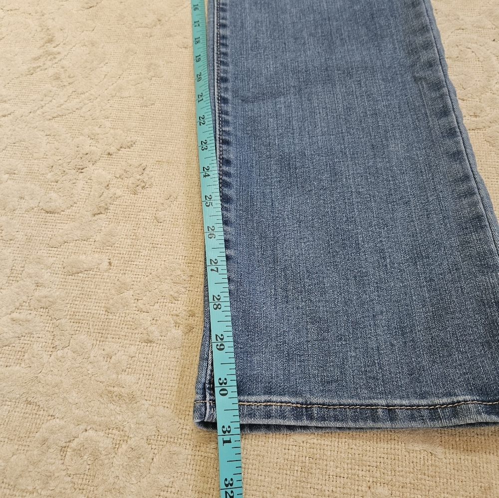 Levis Denizen Jeans Women Size 14M W32 L30 High Rise Straight Blue Denim - Picture 8 of 14